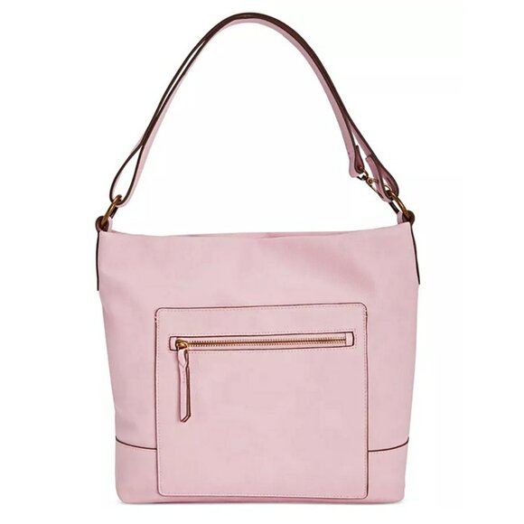 Style & Co Hudsonn Women's Hobo Bag in Lotus Pink (MSRP $70) - Picture 1 of 7